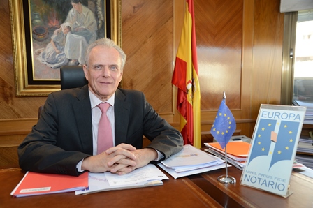 José Manuel García Collantes, elegido vicepresidente de los Notarios de Europa