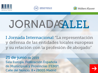 I Jornada Internacional "La representación y defensa de las entidades locales europeas y su relación con la profesión de abogado"