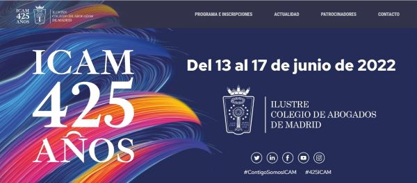 El ICAM convoca a la abogacía madrileña para celebrar su 425 aniversario