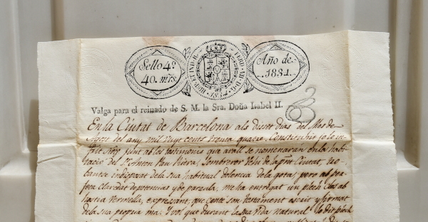 El Colegio de Notarios de Cataluña abre al público un archivo de testamentos que nadie reclamó