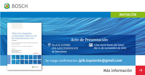 El ICAB acoge la presentación de la 2ª edición de la obra «Todas las preguntas y respuestas sobre la Ley de Enjuiciamiento Civil»
