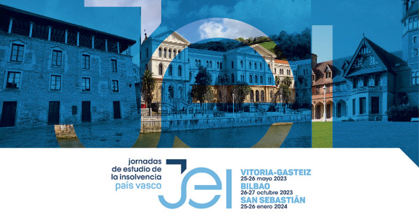 Vitoria-Gasteiz acoge las Jornadas de Estudio de la Insolvencia los días 25 y 26 de mayo