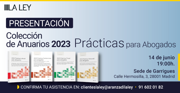 Presentación de la Colección de Anuarios 2023 "Práctica para Abogados"