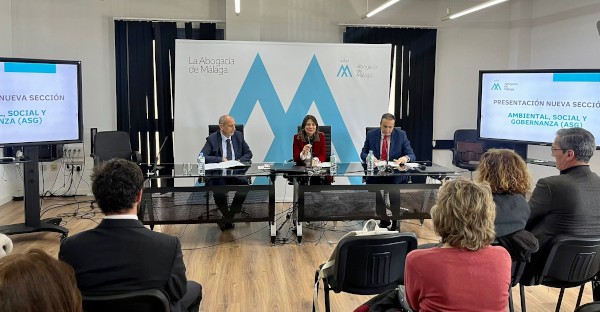 La Abogacía de Málaga presenta su nueva Sección Ambiental, Social y Gobernanza