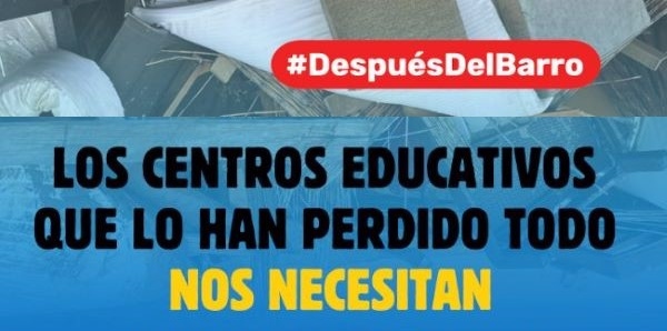 Fundación Aranzadi LA LEY y Aranzadi LA LEY, a través de su publicación Cuadernos de Pedagogía, con los colegios afectados por la DANA