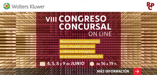 VIII Congreso Concursal online 2020 del 4 al 9 de junio